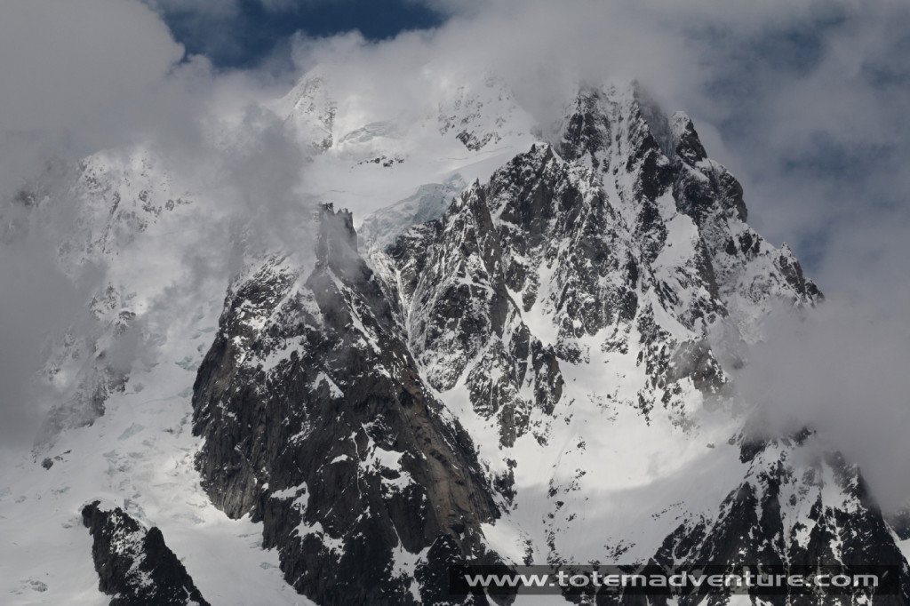 Mont Blanc, the highest summit of the Alps is a stonethrow away from Pre-Saint-Didier. Photo: Aurelien Sudan